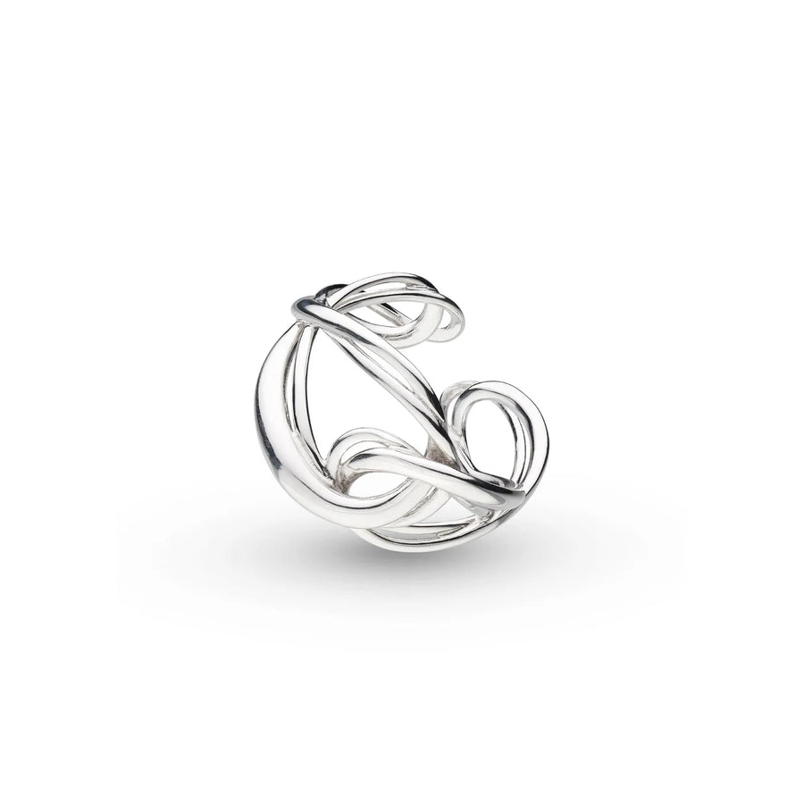 Kit Heath Sterling Silver Entwined 'Infinity' Ring