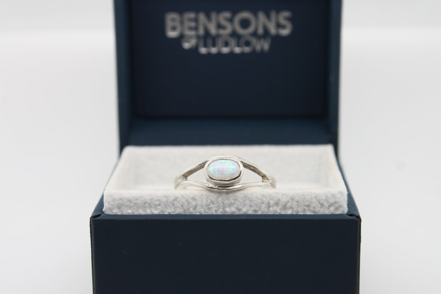 Bensons Originals Sterling Silver Opalique Ring