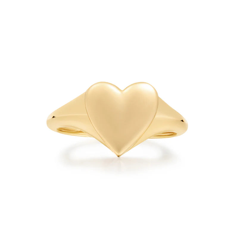 Ania Haie Gold Love Signet Style Ring