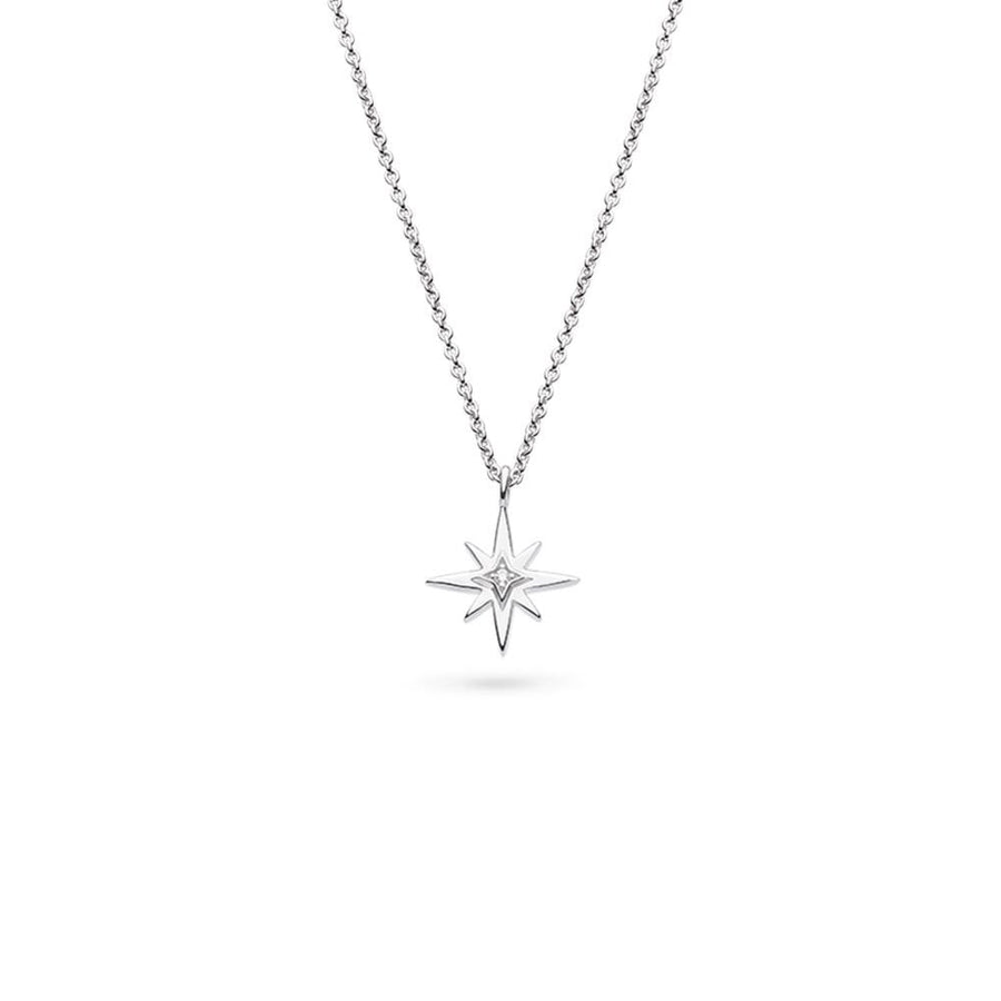 Kit Heath Sterling Silver Céleste North Star Mini Adjustable Necklace