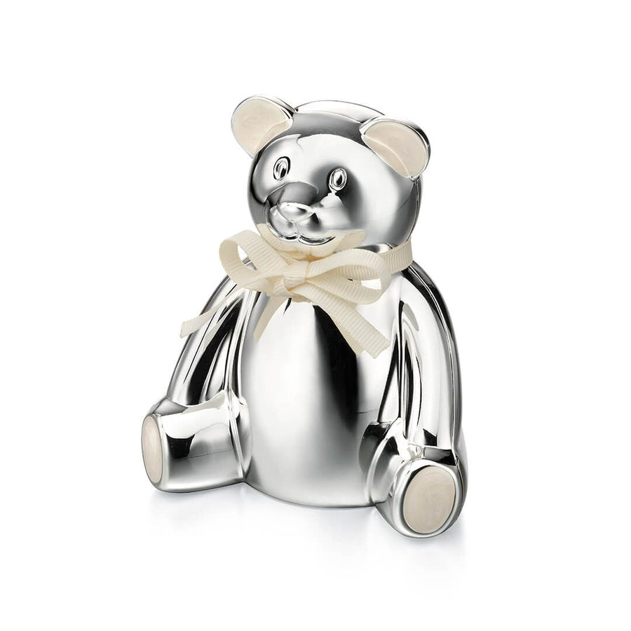 D for Diamond Childs Teddy Bear Money Box