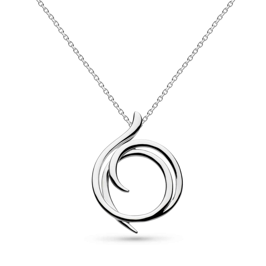 Kit Heath Sterling Silver 'Helix' Necklace